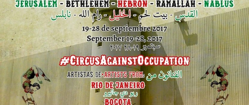 El 4º Festiclown Palestina lleva «circo rebelde contra la ocupación» a cinco ciudades cisjordanas en septiembre